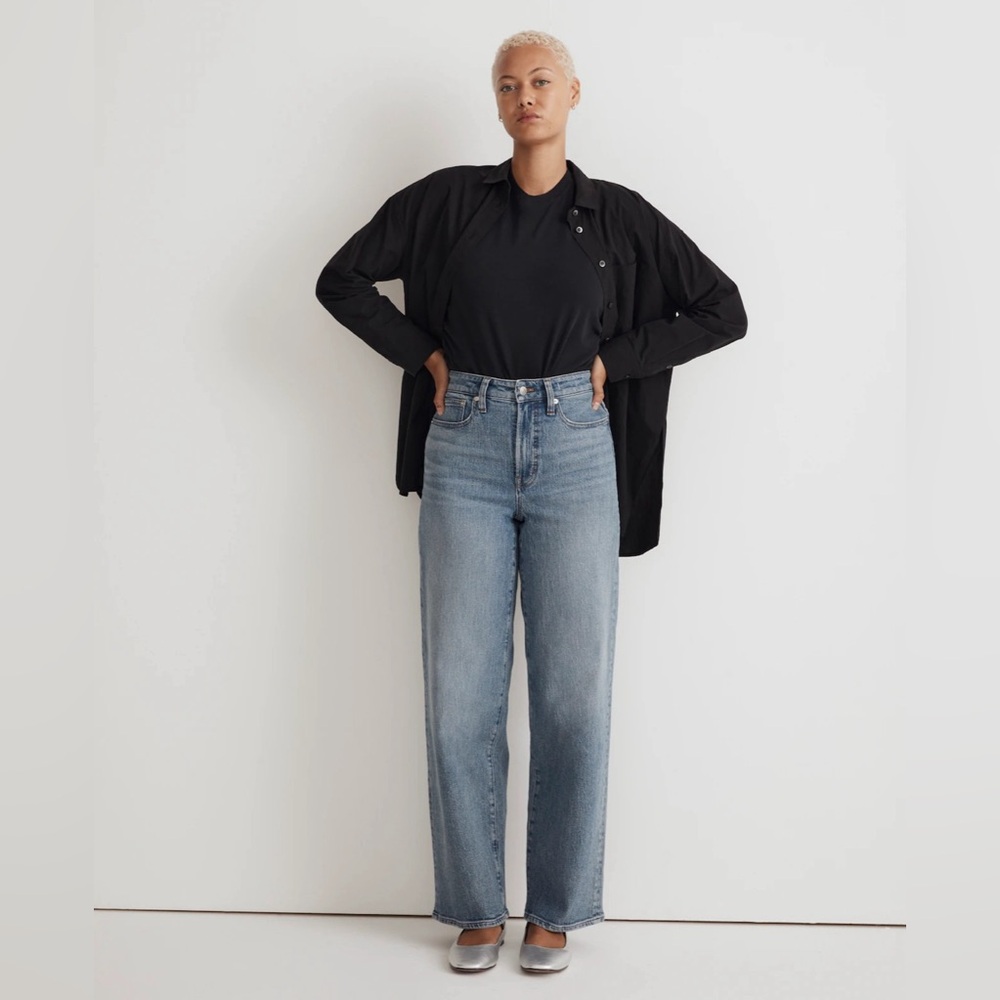 Madewell Curvy Perfect Vintage Wide-Leg Jean